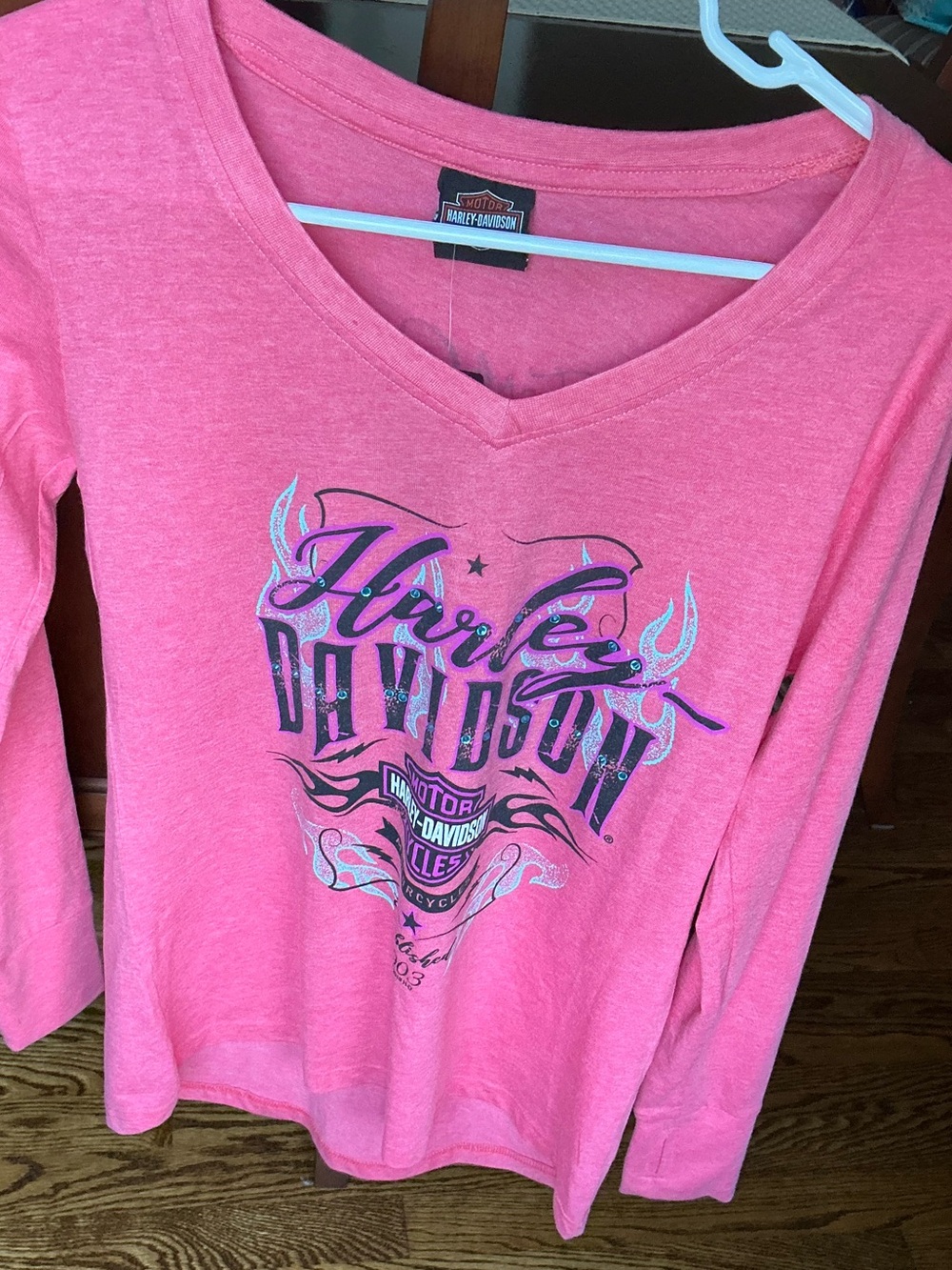 Harley-Davidson Long Sleeve Tee Sz Small NWT